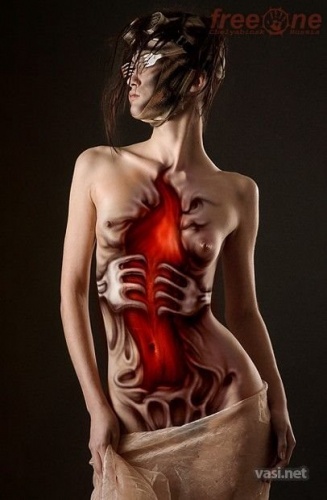 Women+body+painting+festival