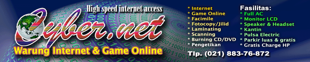 Warnet & Game Online Cyber.Net