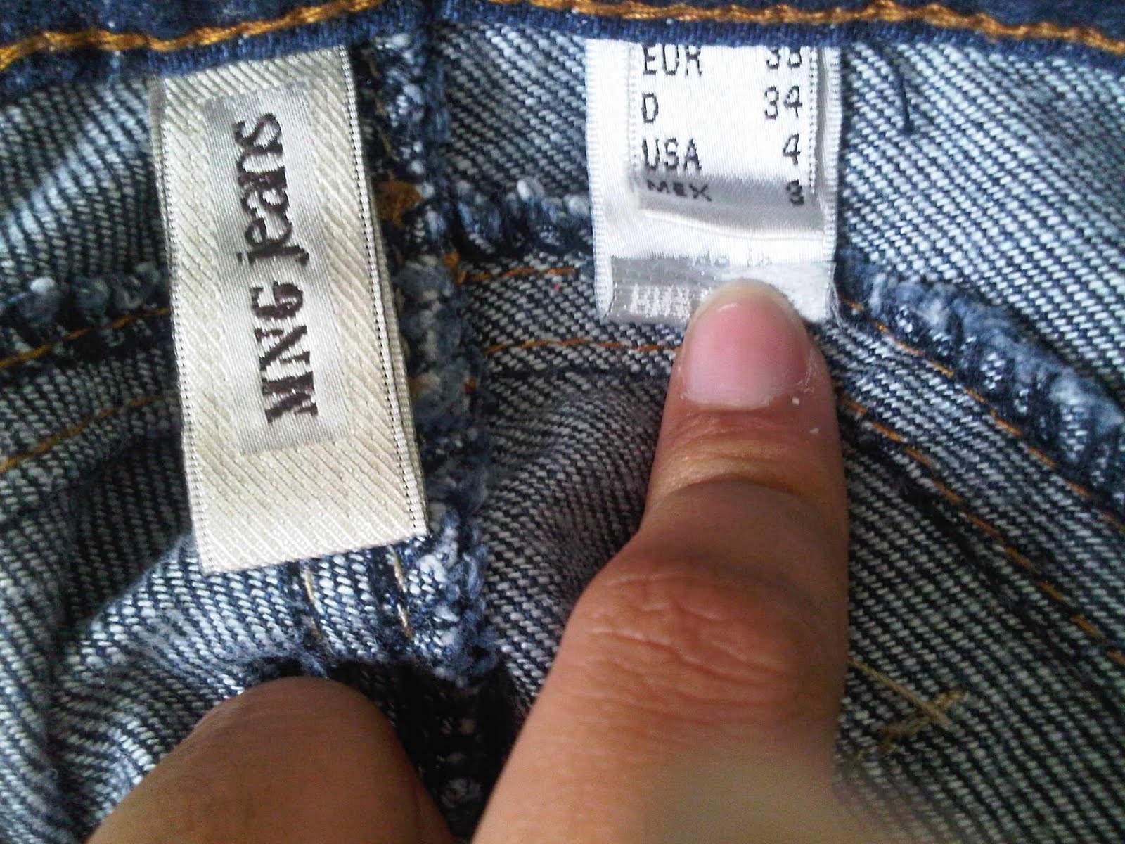 mng jeans price