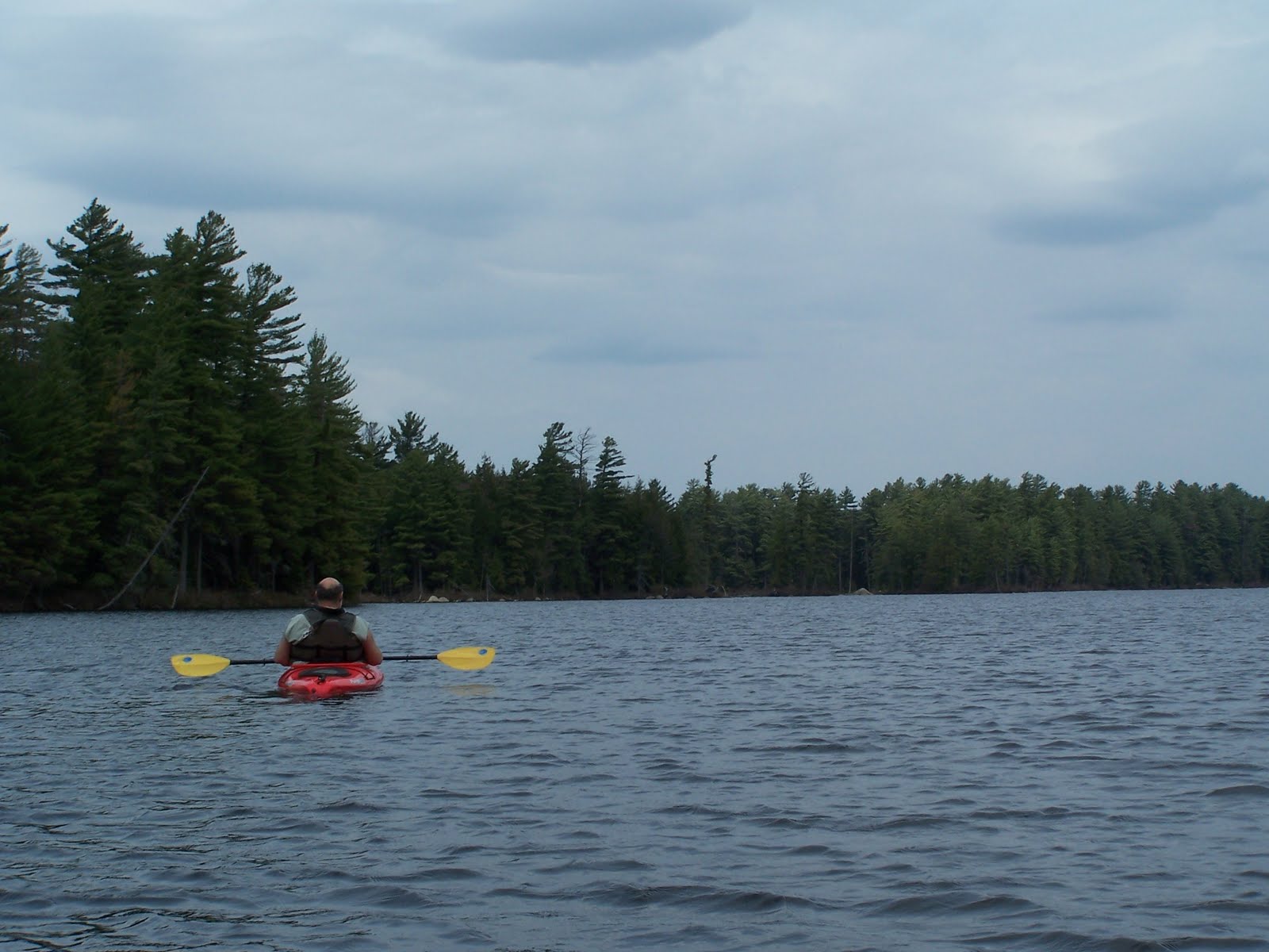 Quiet Kayaking in New York State Francis Lake, part one