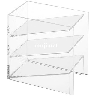 Muji Mini Acrylic Shelves