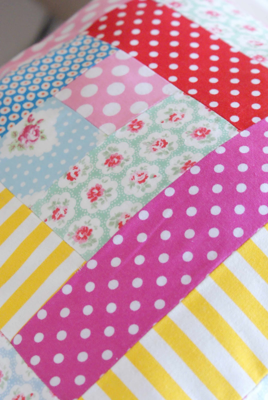 MessyJesse a quilt blog by Jessie Fincham Handmade Patchwork Cushions