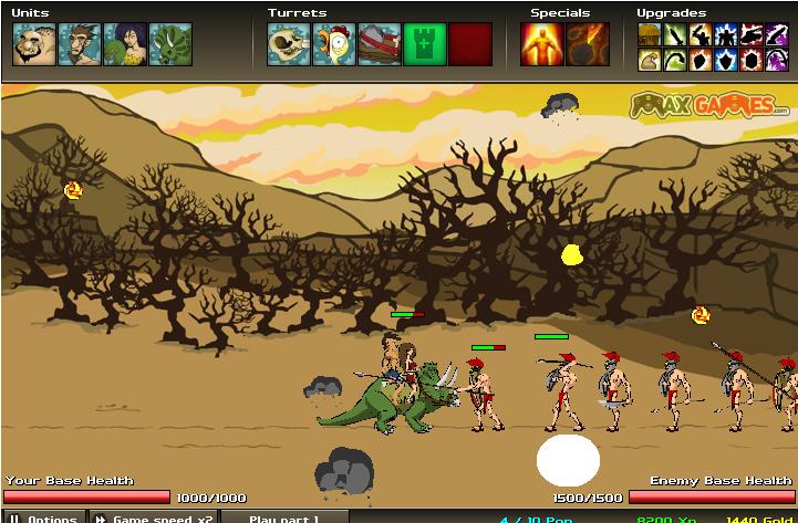 Of War 2, en Armor Games