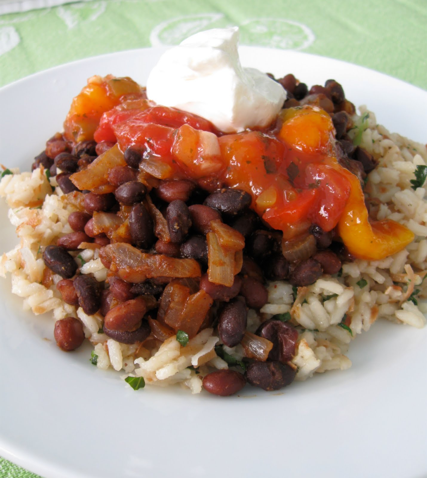 Monday's Money Saving Recipe Spicy Black Beans and Coconut Rice