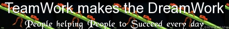 TEAMWORK MAKES THE DREAMWORK