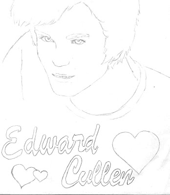 crepusculo dibujos para colorear