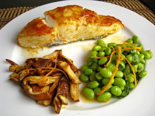 Broiled Halibut