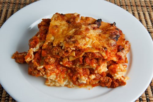 Lasagna Cottage Cheese