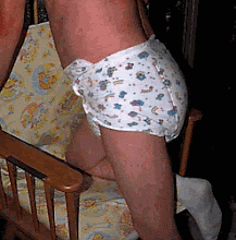 SHOW MOMMY YOUR PRETTY DIAPER