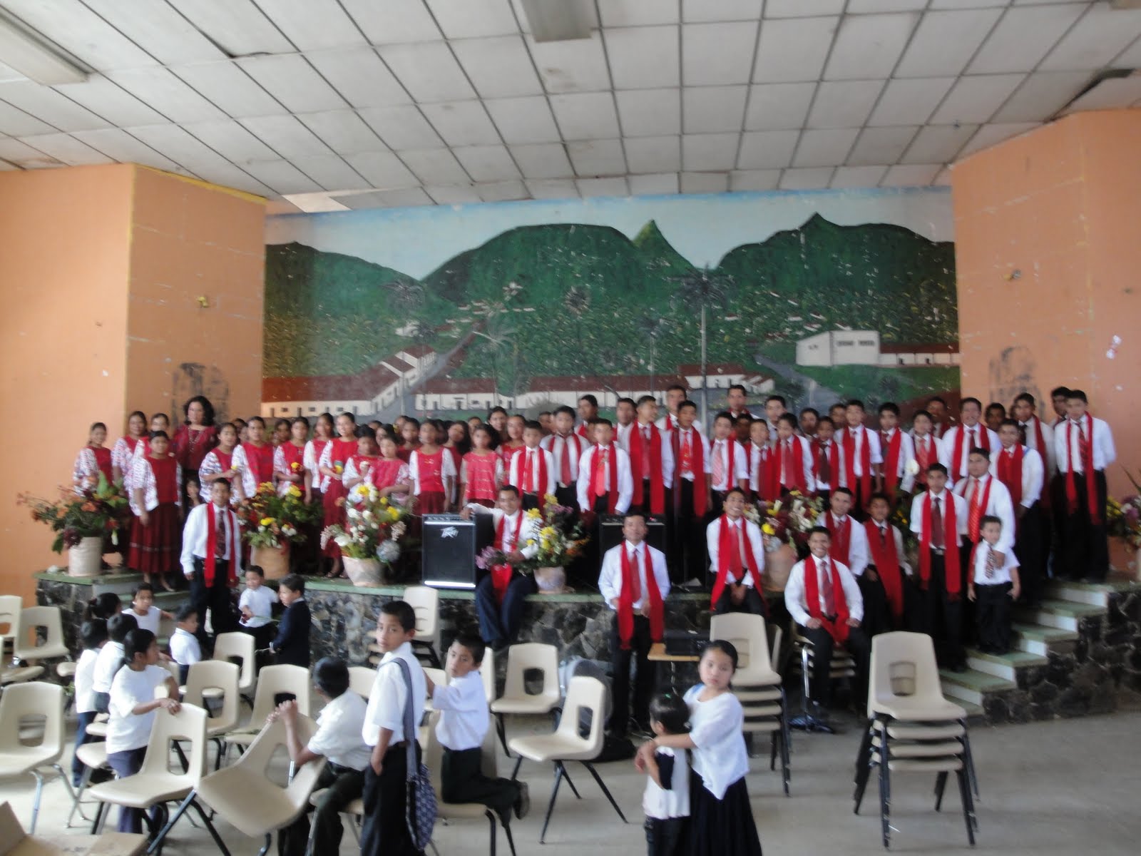 the Senahu choir which has