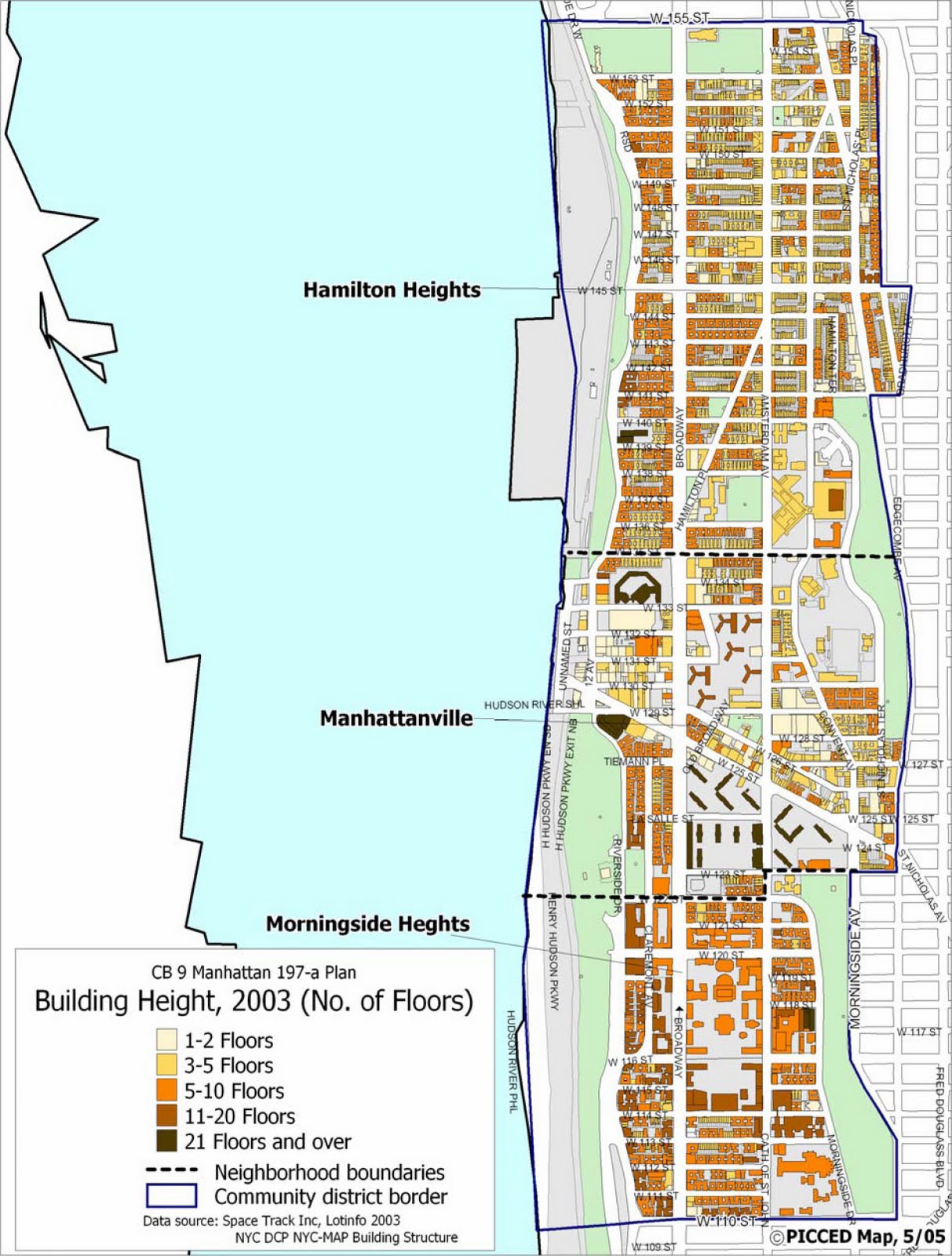 H A R L E M + B E S P O K E ☞ WALK West Harlem CB9 Official Borders