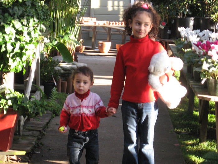 Eden and Lola-sisterly love