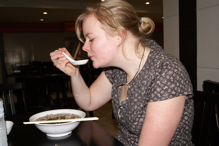 Noodle soup in Kuala Lumpur