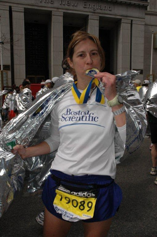 Boston Marathon Finish