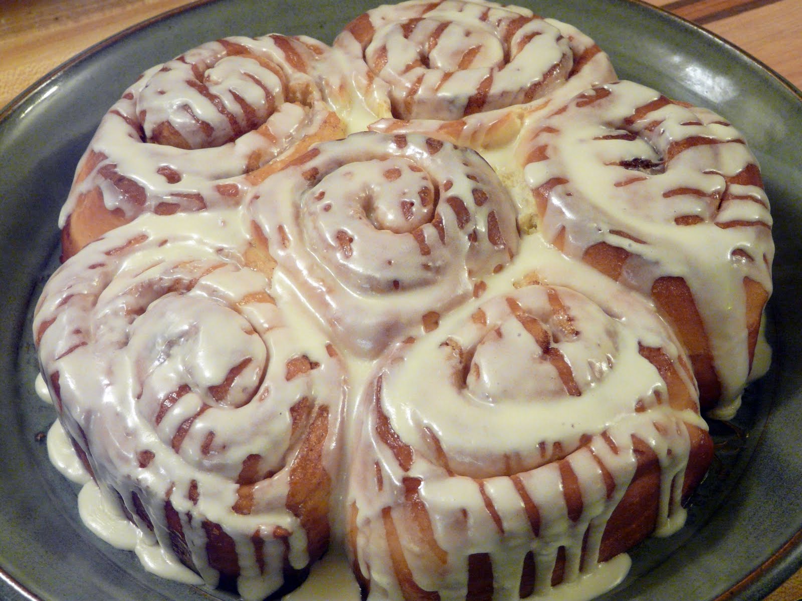 Thibeault's Table Cinnamon Rolls with White Chocolate Glaze