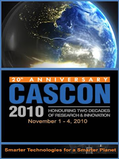 CASCON 2010, innovation computer science, ibm, Toronto, Ontario, Canada, November 1-4, 2010