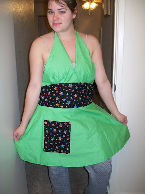 halter apron