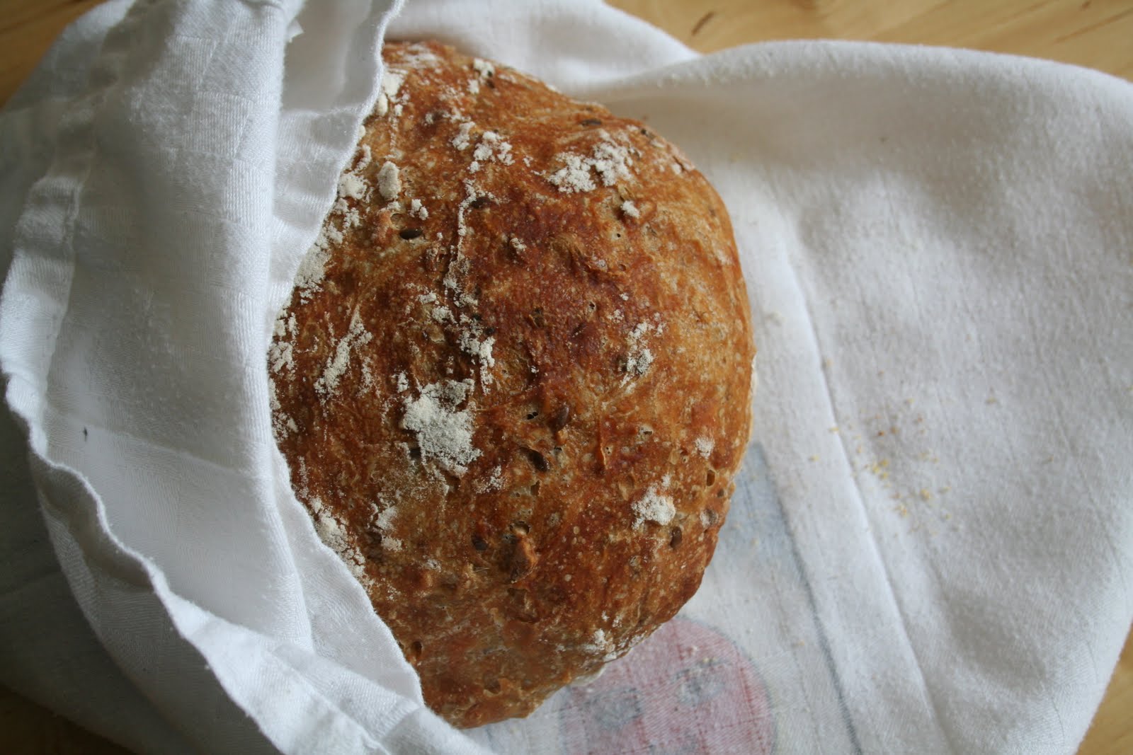 The Freerange Chick Crunchy bread