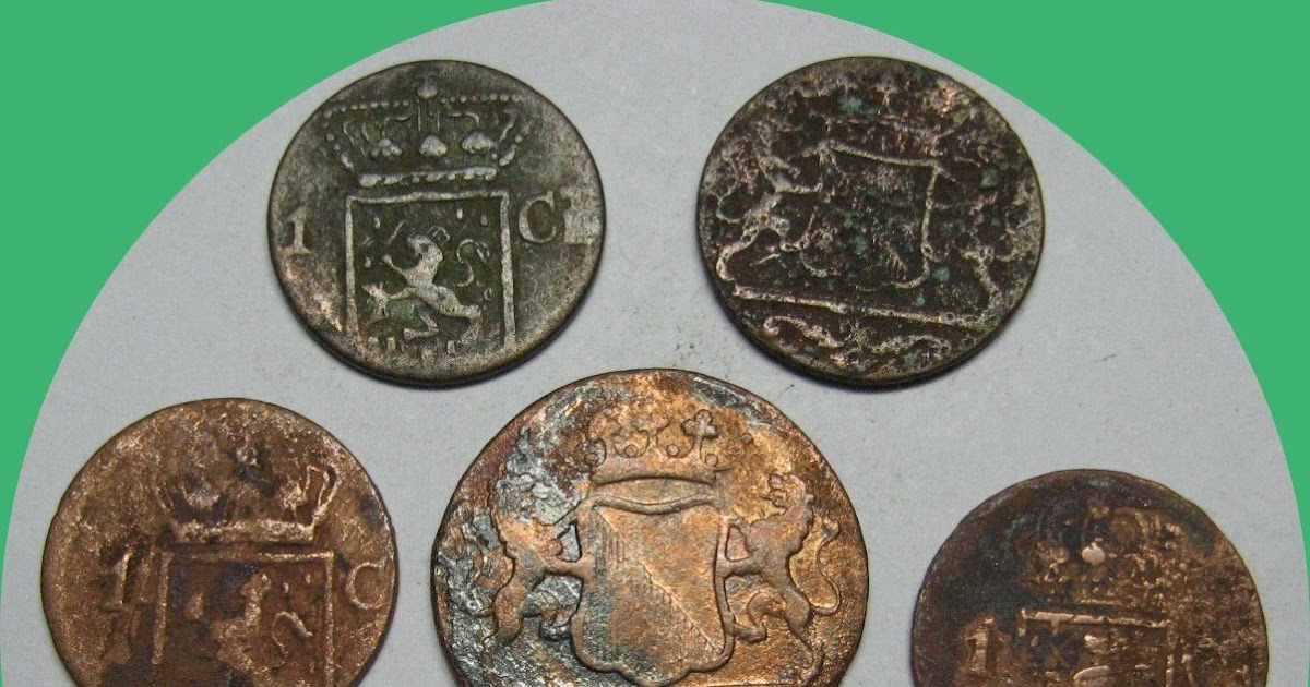 VOC COIN 1700's COIN COLONIAL DUIT DUTCH PENNY CENT LOT US VOC