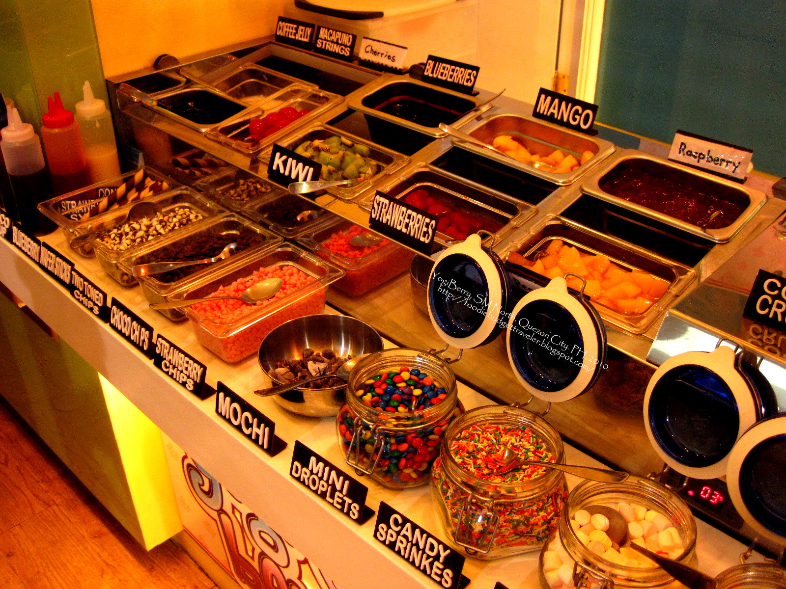 Foodie Budget Traveler Yogi Berry Frozen Yogurt (SM North, Quezon City