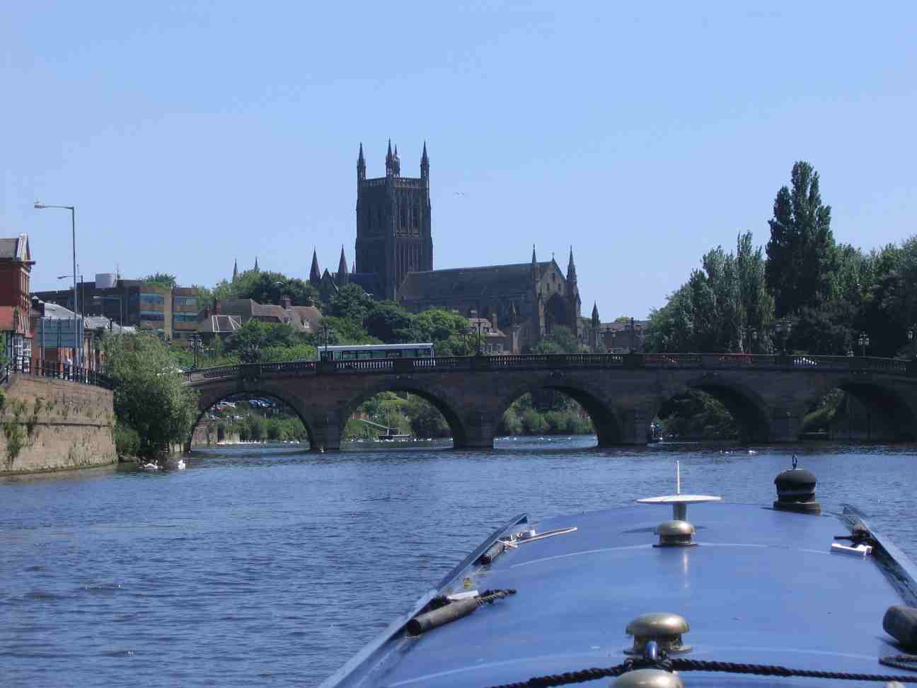 Entering Worcester
