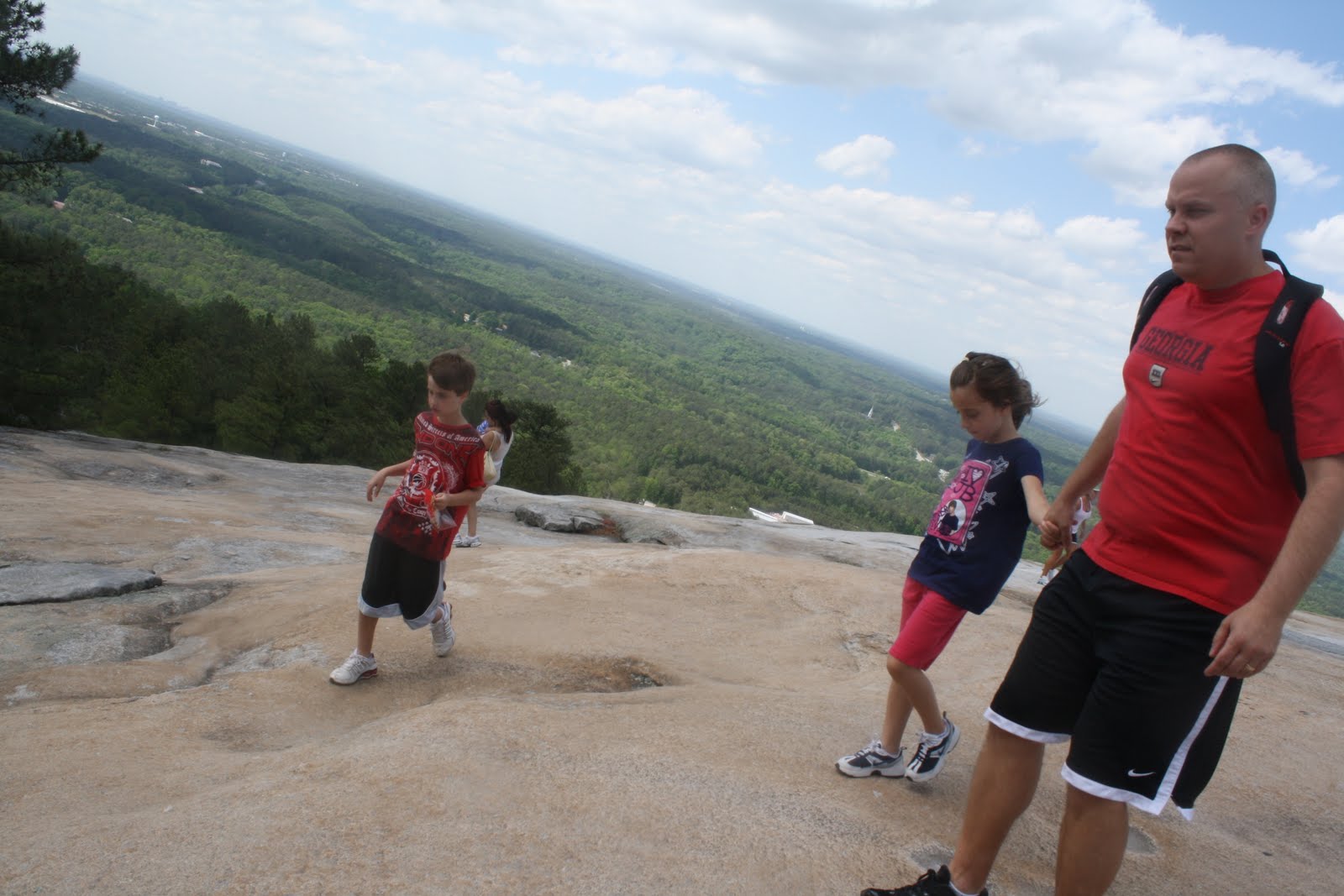 At Home In Climbing Stone Mountain