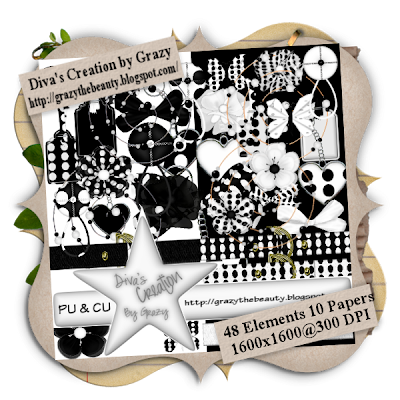 Grazy Crazy Dots Freebie 48 Elements 10 Papers Creation By Grazy XxPreview+Crazy+Dots1