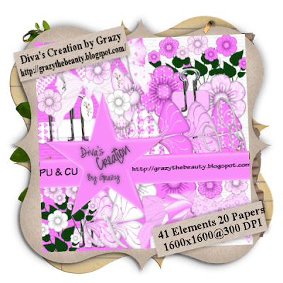 Pretty In Pink Freebie 20 Papers 41 Elements Creation By Grazy Preview+by+grazy1