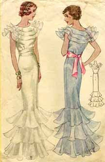 roupas antigas femininas