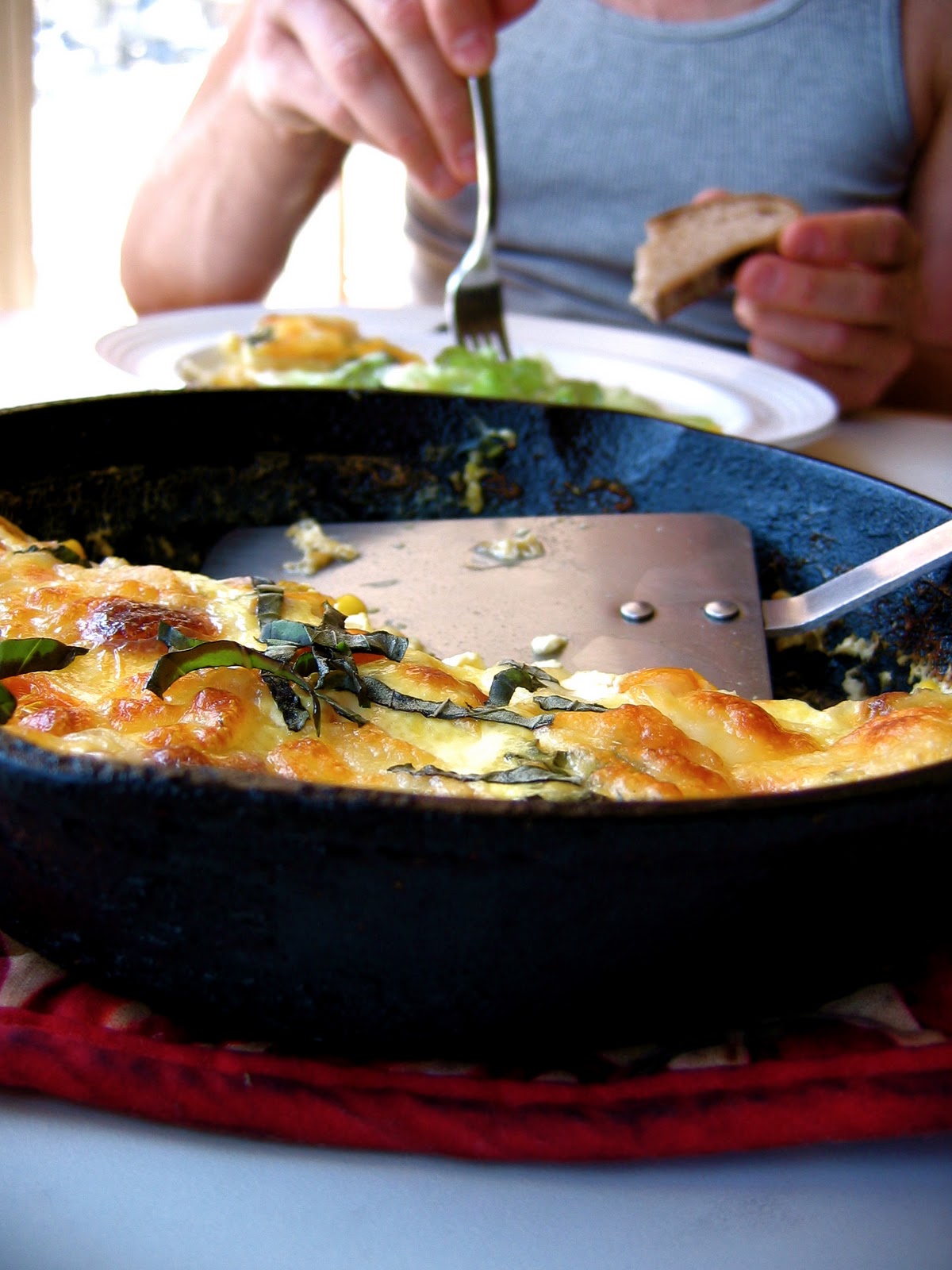 Summer Veg Crustless Skillet Quiche • The Bojon Gourmet