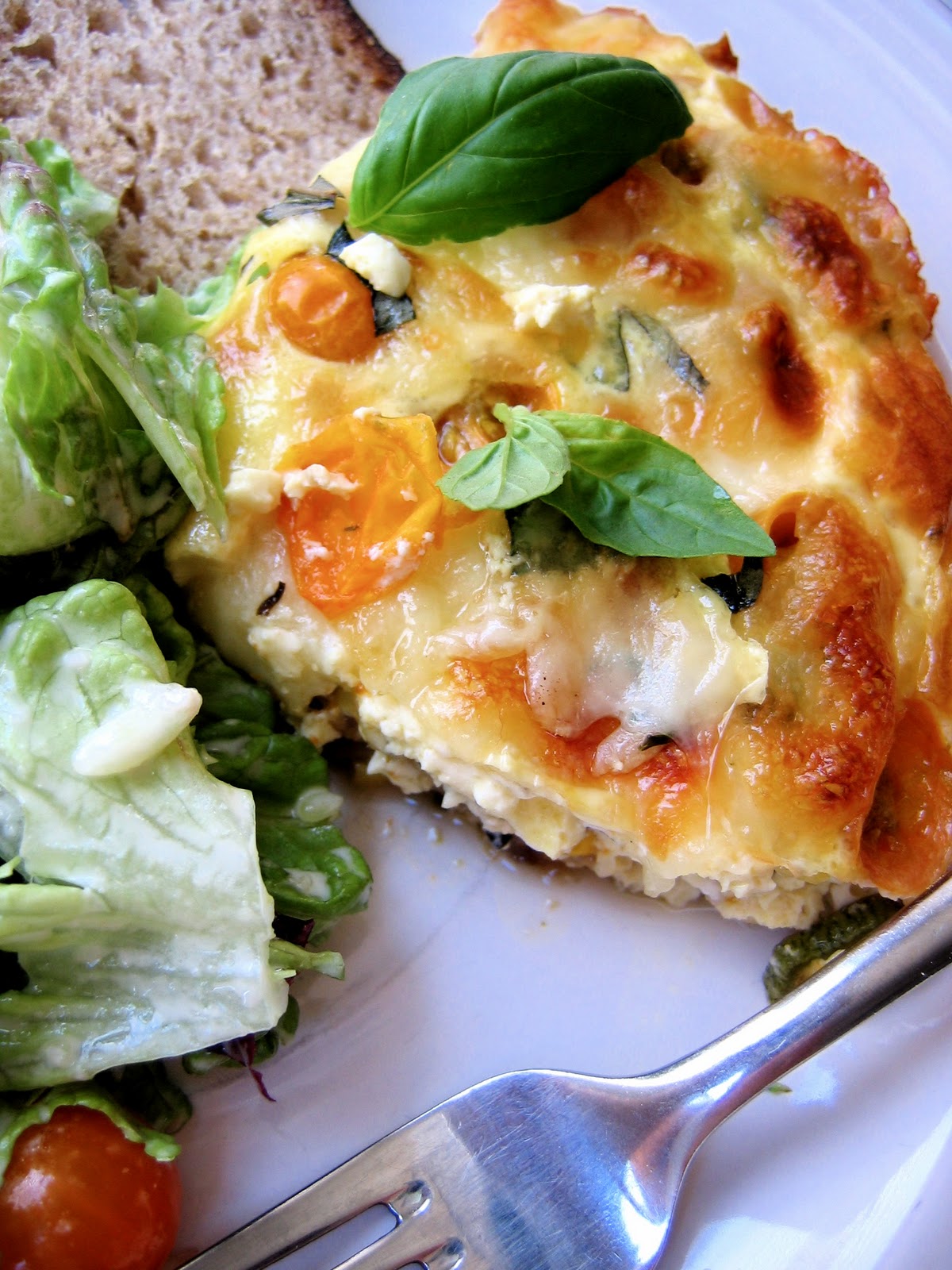 Summer Veg Crustless Skillet Quiche • The Bojon Gourmet