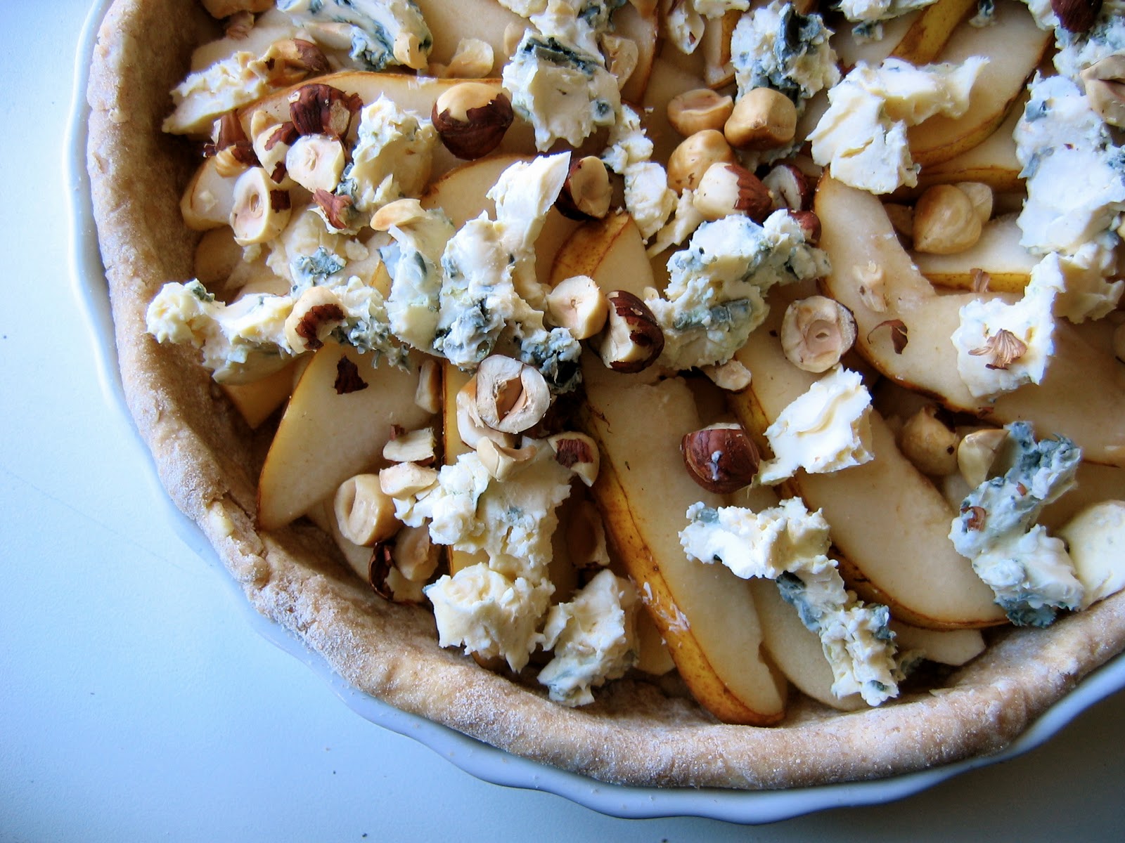 Pear, Blue Cheese and Hazelnut Tart • The Bojon Gourmet