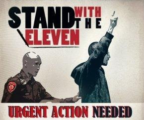 Stand for the Irvine 11