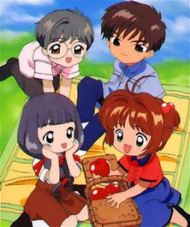 peinados animes  Kawaii+Sakura,Tomoyo,Yukito+and+Toya