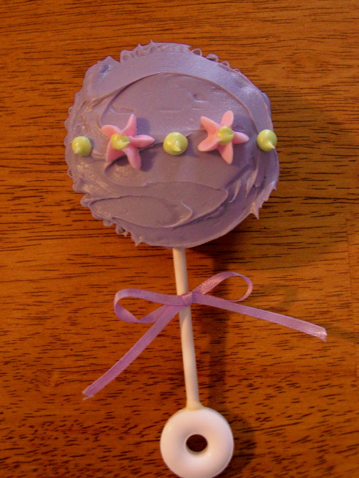 Just Icing on the Cake! Baby Rattle Cupcakes