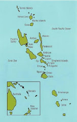 Map of Vanuatu