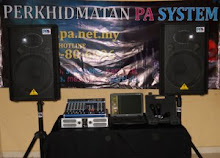 PA SISTEM UNTUK DISEWA
