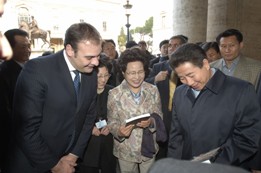 Il Presidente della Corea del Sud in  visita a Roma