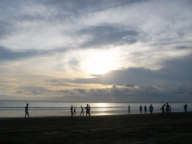 sunset Pangandaran 15 Maret 2009