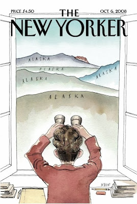 New Yorker cover featuring Sarah Palin