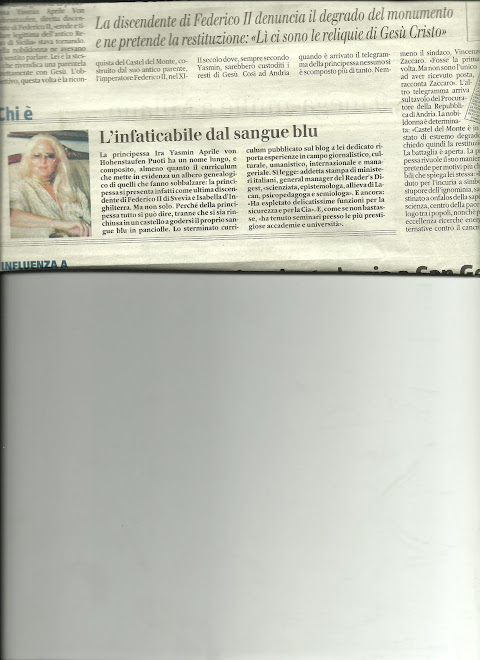 Principessa Yasmin, l'infaticabile dal sangue blù