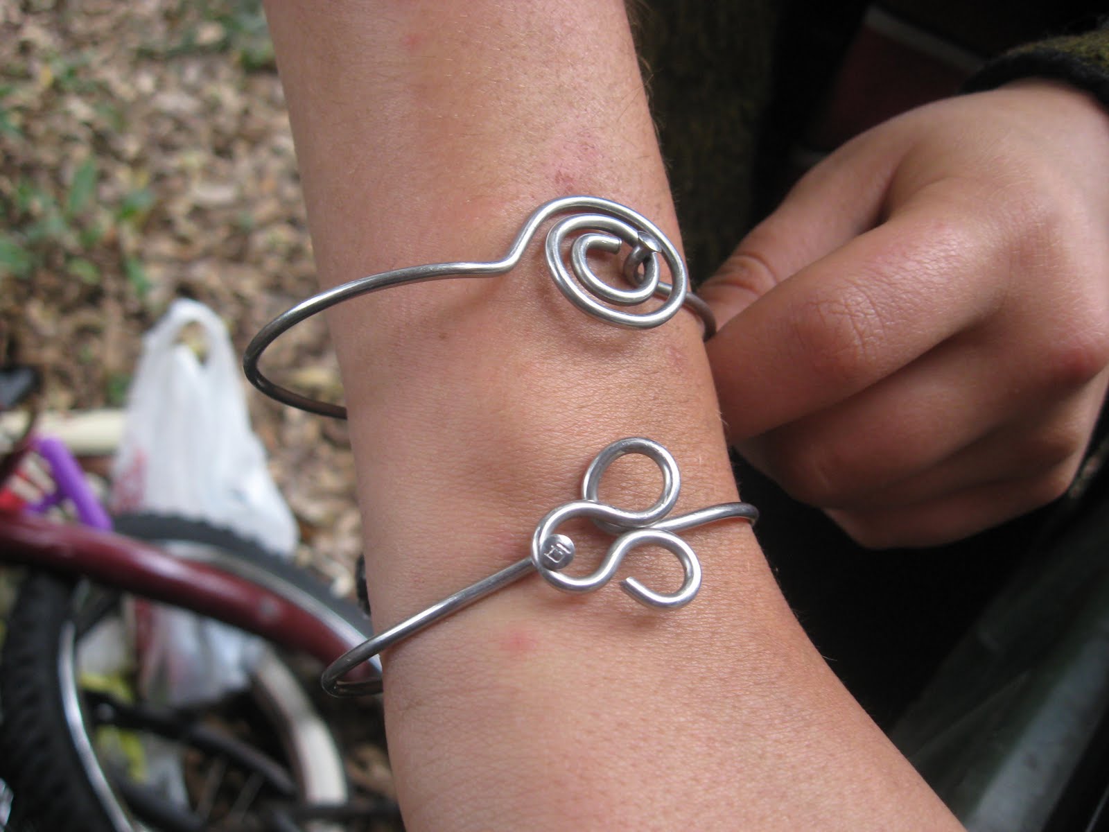 Bike Thing Spoke Bracelets