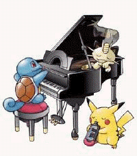 Pokemen Band Piano+Music+Gang