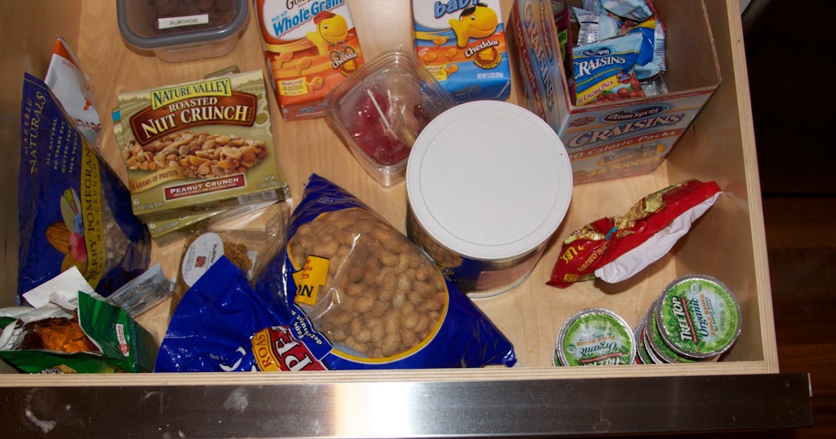 Five Healthy Kids Snack Drawer