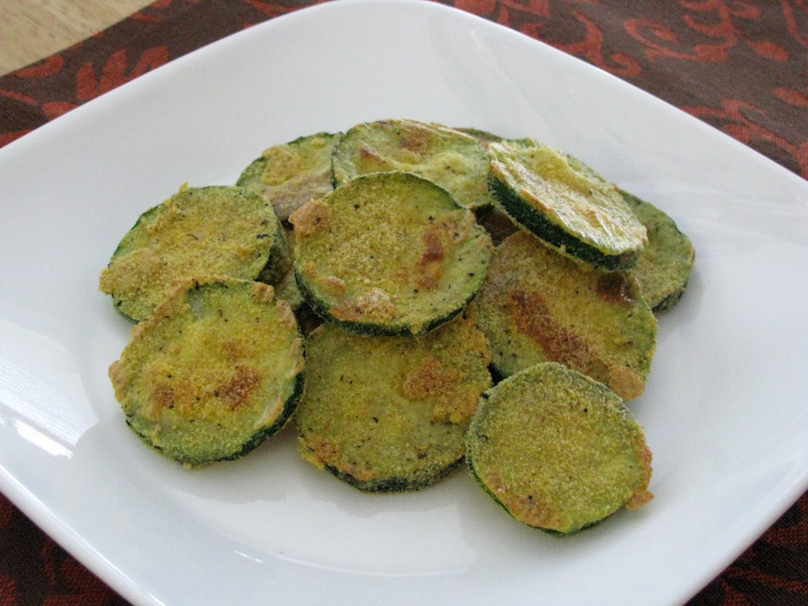 Cooking Healthy One Recipe at a Time! Baked Zucchini Coins