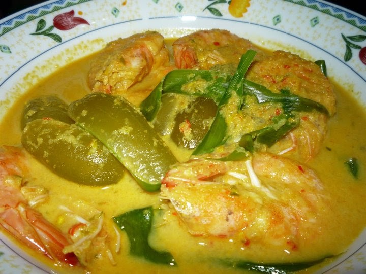 ResipiKu Udang Masak Lemak Belimbing Buluh