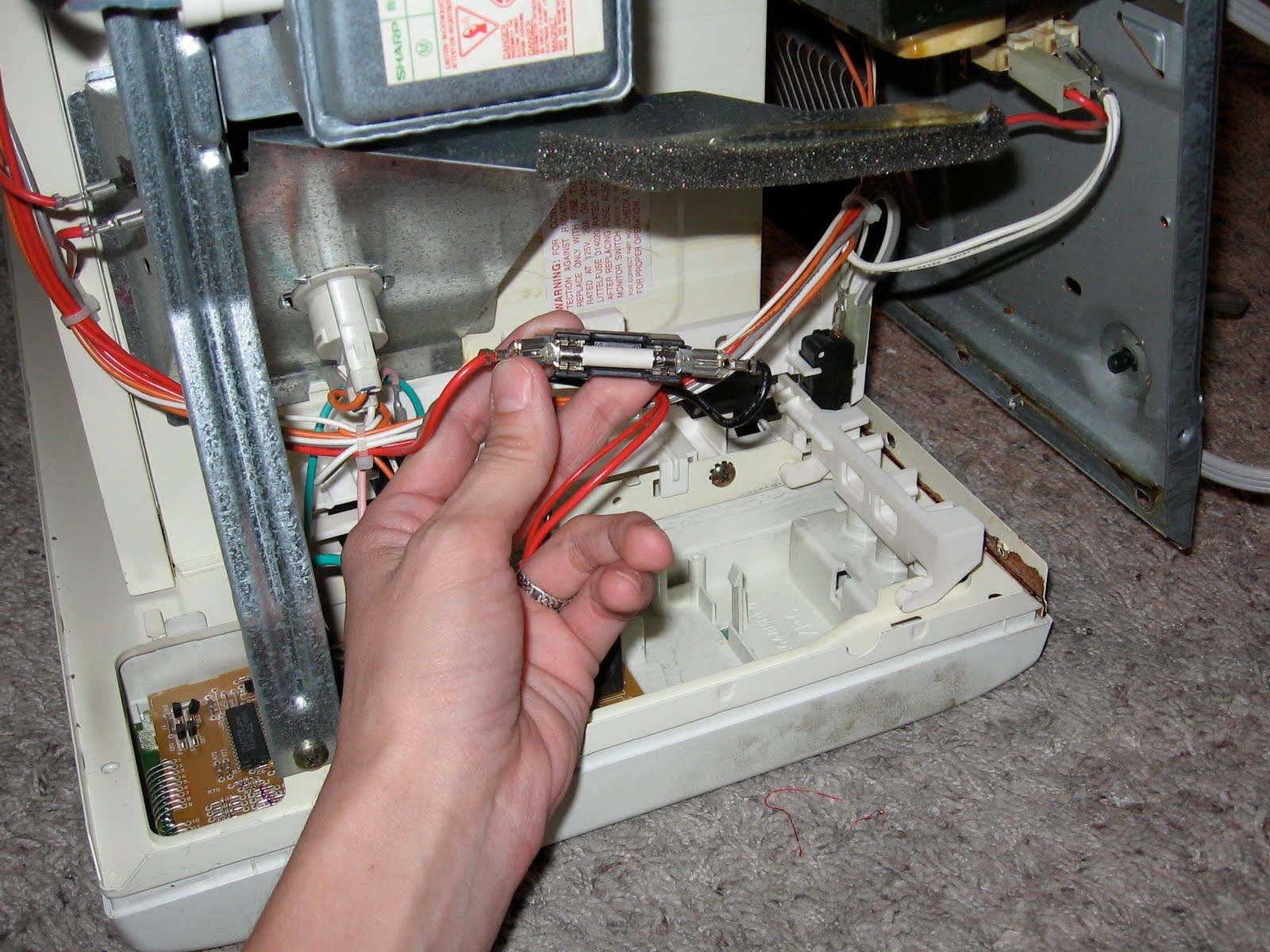 Frugal Flop Microwave Repair • Brown Thumb Mama