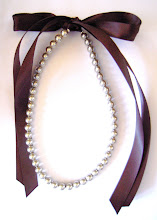 sPaRkLiNg cHaMPaGNe 8mm PeaRL & RiBBoN NecKLaCe