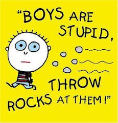 throw rocks at them!