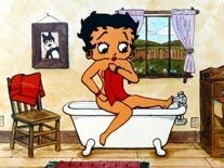 Betty Boop Pictures Archive Betty Boop Bathtub Animated Gifs